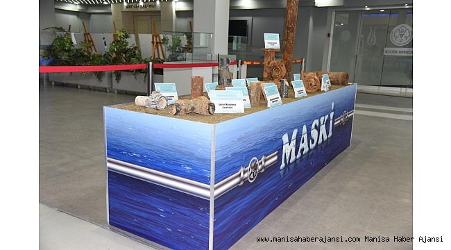 Eskiyen su borularının yer aldığı sergi ilgi görüyor