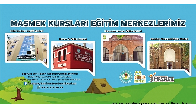 Gençlik merkezlerinde bahar dönemi kayıtları başladı