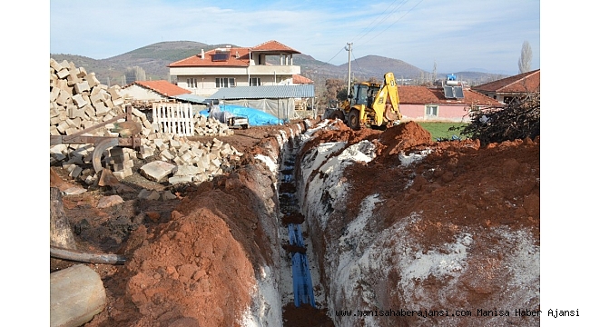 Gökçeören&#039;in altyapı dönüşümünde sona gelindi