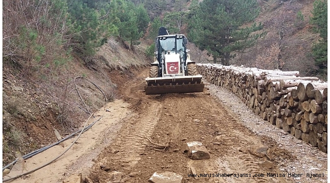 Kestane Deresinde yol açma çalışmaları devam ediyor