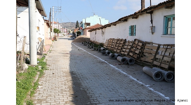 Koldere&#039;de altyapı çalışmaları devam ediyor