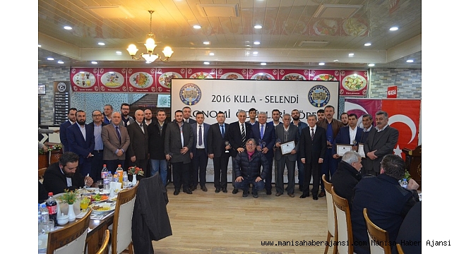 Kula ve Selendili iş adamları ödüllendirildi