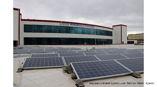 Manisa CBÜ&#039;den kendi enerjisini üretecek ilk adım