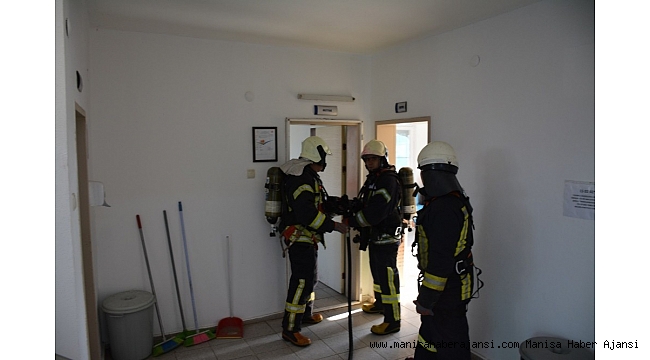 MASKİ personeline yangın ve zehirli gıda tatbikatı