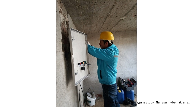 MASKİ, Selendi&#039;nin 5 mahallesindeki elektrik panolarını yeniledi