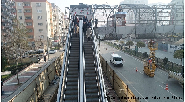 Mimar Sinan üst geçidi açılışa gün sayıyor