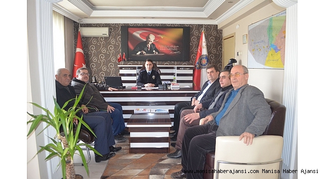 Oda başkanlarından emniyete ziyaret