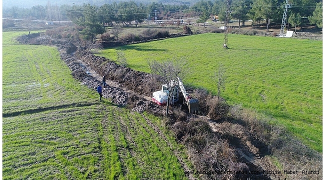 Ortaköy Mahallesi&#039;ndeki derede taşkın riski sona erecek