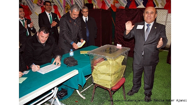 Salihli&#039;de esnaf 7. kez Yüksel Hisar&#039;ı seçti