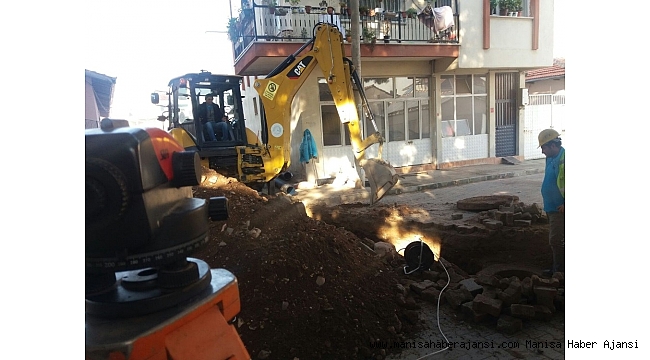 Salihli&#039;nin Sart Mahallesine yeni altyapı