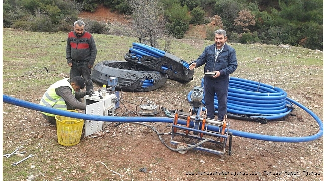 Sancaklıuzunçınar&#039;ın 50 yıllık içme suyu terfi hattı yenileniyor