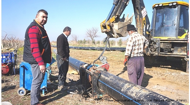 Sarıgöl yeni sezonda kapalı sistem sulama ile tanışacak