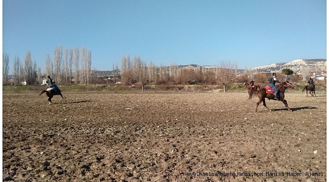 Selendili ciritçiler müsabaka hazırlıklarına başladı