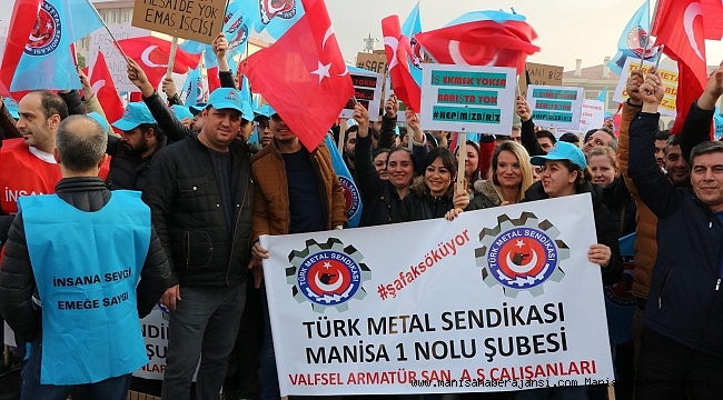 Türk Metal Sen Manisa greve hazırlanıyor