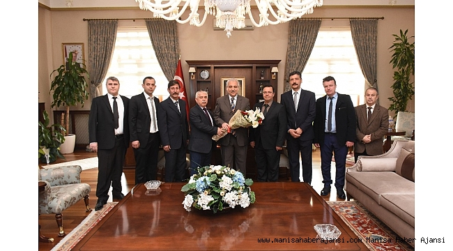 Vali Güvençer, Ayakkabıcılar Odasını ağırladı