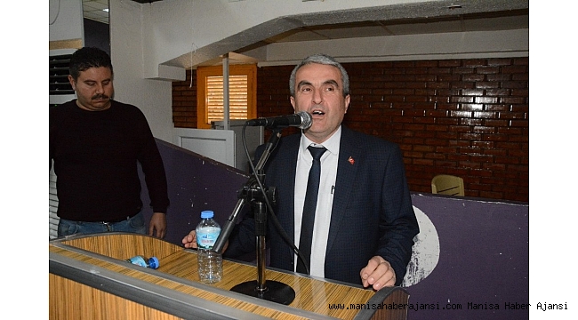 Akhisar Marangozlar Odasında Hüseyin Güleç güven tazeledi