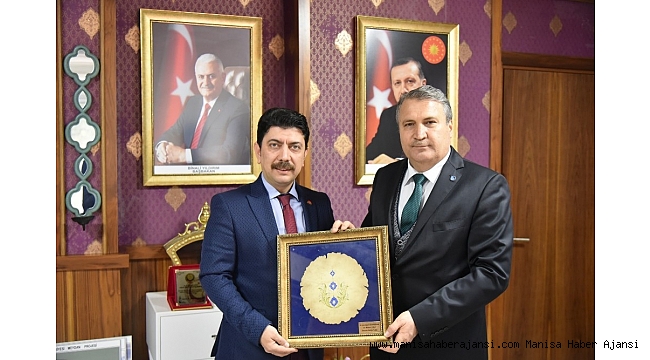 Başkan Çerçi, Coşkun'la vedalaştı