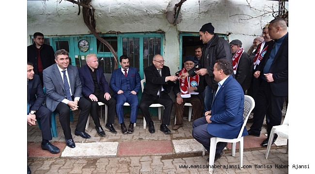 Başkan Ergün Kula&#039;da büyük ilgi gördü