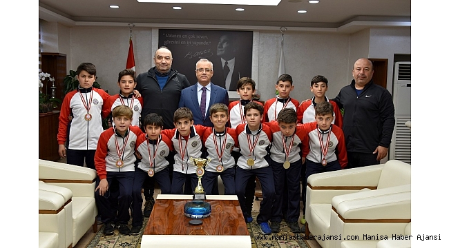 Başkan Kayda, il şampiyonlarını kutladı