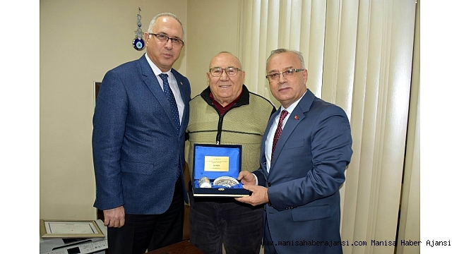 Başkan Kayda&#039;dan 32 yıllık başkana hizmet teşekkürü