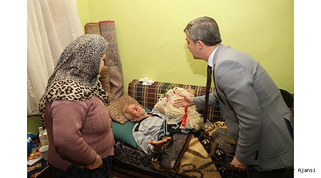 Başkan Şirin'den yarım asırlık çifte duygulandıran ziyaret