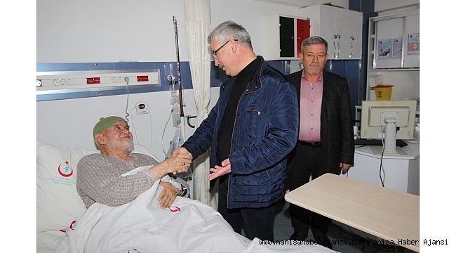 Başkan Yaralı'dan hastalara ziyaret