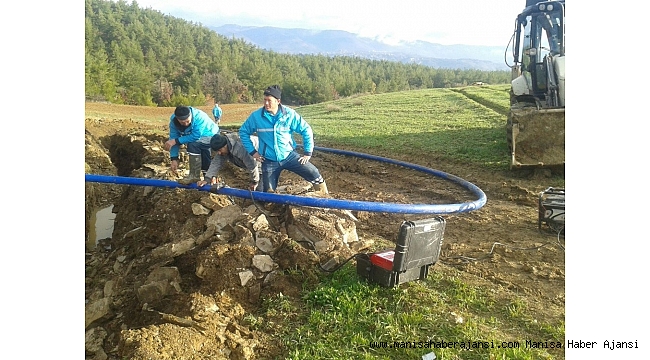 Gördes merkezin su sıkıntısına çözüm