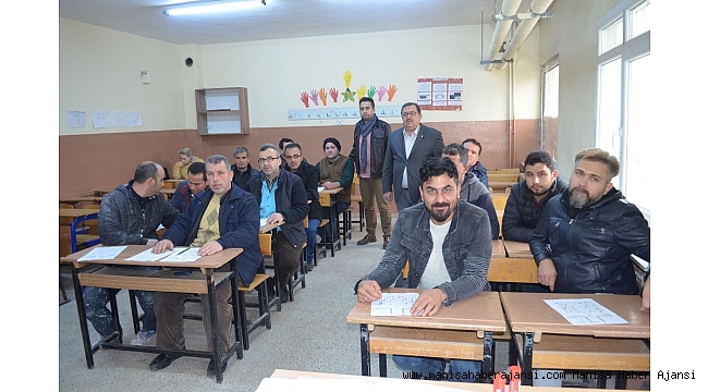 Kalfalık ve ustalık sınavları başladı