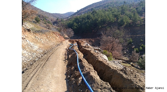 Kızıldam Mahallesine 4 buçuk kilometrelik yeni hat