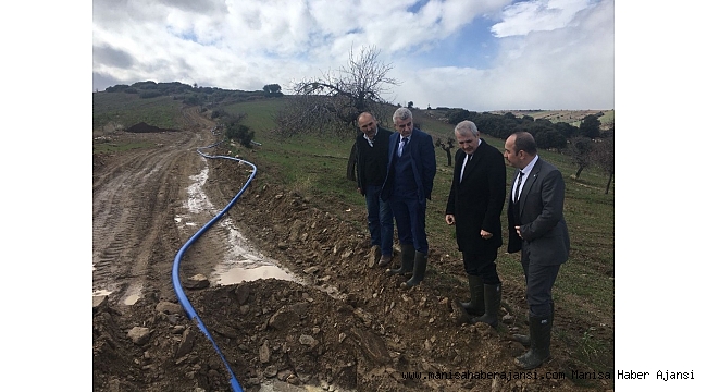 Kula'nın mahallelerine 12 buçuk kilometrelik terfi hattı