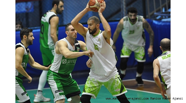 Manisa BBSK, Gemlik&#039;i 62-56 ile geçti