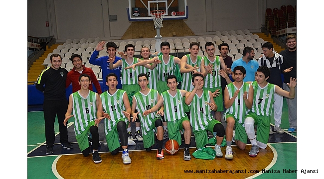 Manisa BBSK U16 basket takımı Manisa Şampiyonu oldu
