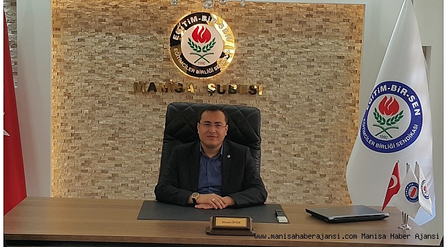 Manisa Eğitim-Bir-Sen'den o görüntülere tepki