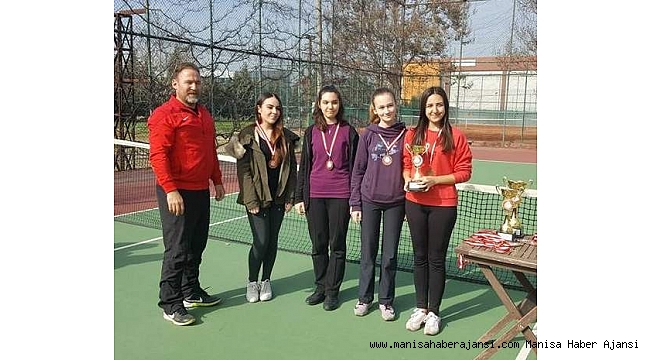 Okul Sporları Gençler Tenis İl Birinciliği müsabakaları sona erdi