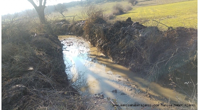Ortaköy&#039;deki derenin 4 kilometrelik bölümü temizlendi