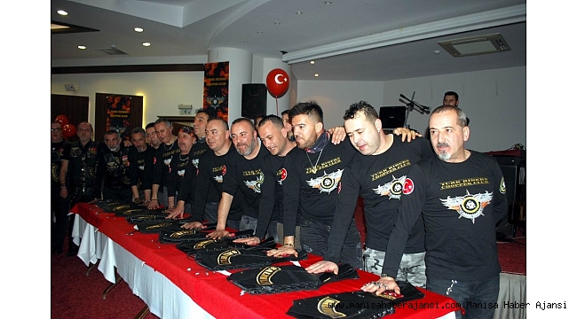 Salihli Riders yemin edip, yelek giydi