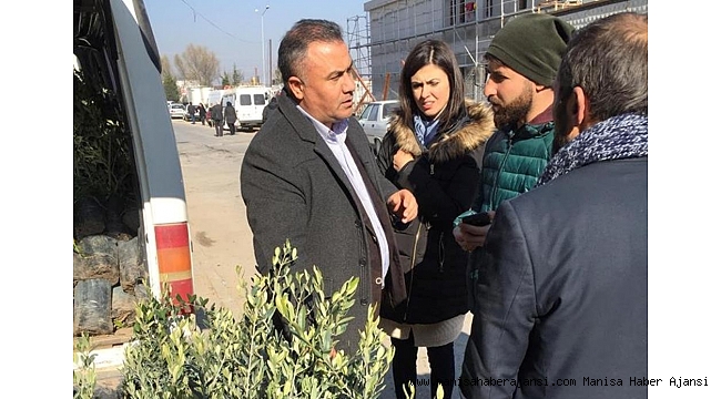 Salihli&#039;de fidan satış yerleri denetlendi