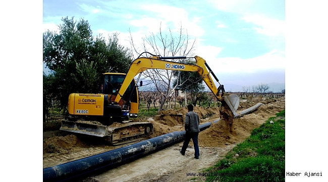 Sarıgöl Ovası&#039;nın sulamasının yüzde 40&#039;ı tamamlandı