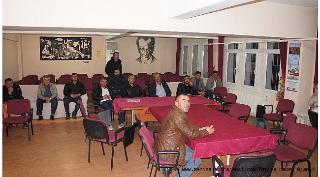 Sarıgöl'de okul servis şoförleri eğitimden geçti