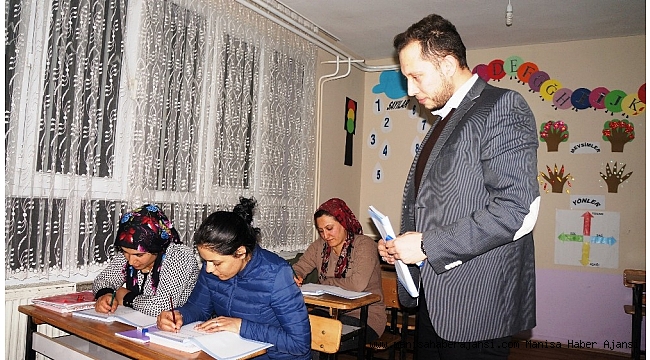 Sarıgöl'de okuma-yazma seferberliği başladı