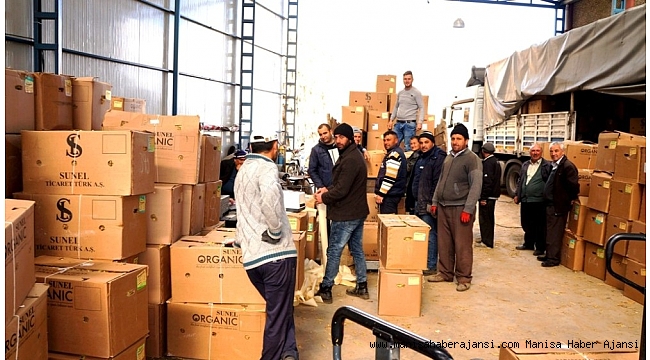 Sarıgöl'de tütün alımlarına başlandı
