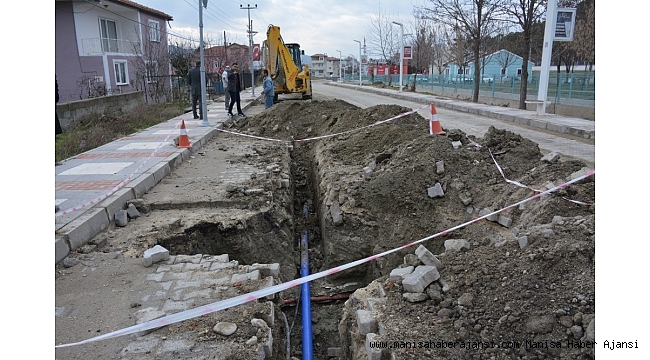 Selendi'nin altyapısında sona gelindi