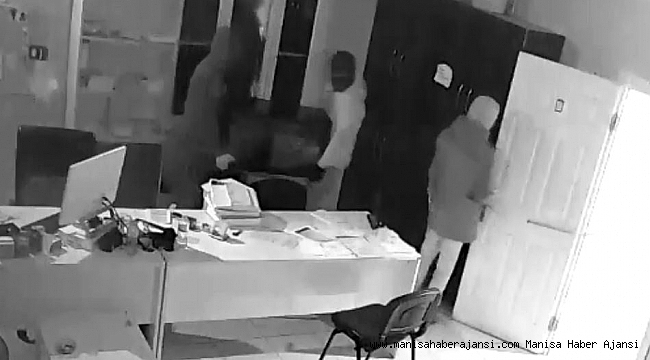 Turgutlu'da iş yeri hırsızları yakayı ele verdi