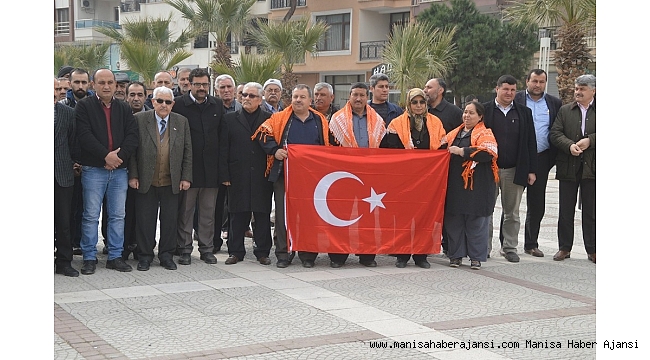 Turgutlu'da dernekler Mehmetçik için tek yürek oldu