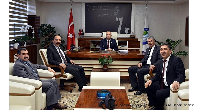 Vergi Dairesi'nden Başkan Kayda'ya ziyaret