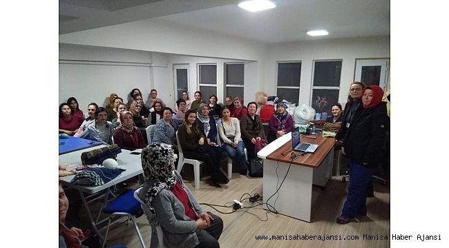 Yunusemreli hanımlar afet anında ne yapmaları gerektiğini öğrendi