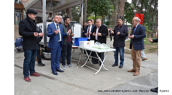 Yunusemreli işçilerden lokma hayrı