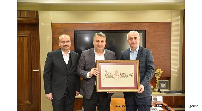 Başkan Çerçi Erol Kaya'yı ağırladı