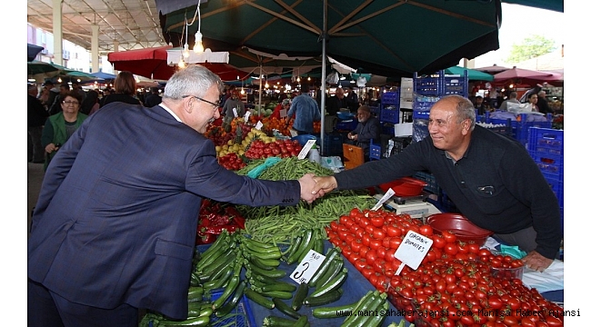 Başkan Yaralı&#039;dan pazarcı esnafına müjde
