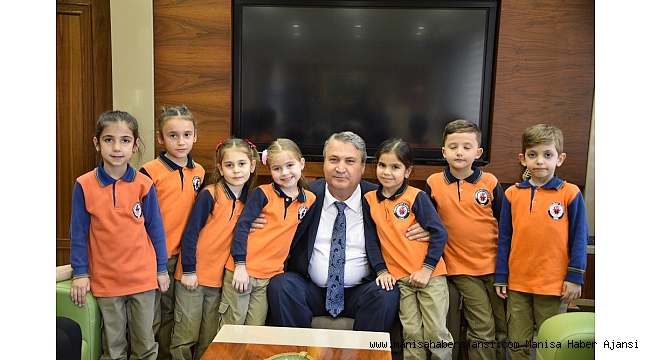 Çevreci öğrencilerden Başkan Çerçi'ye teşekkür